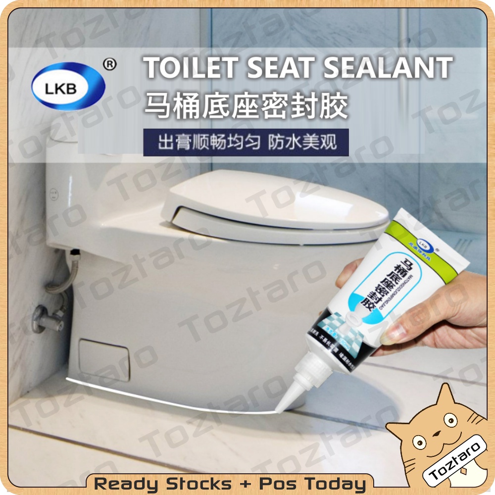 LKB Seal Gaps Toilet Seat Sealant Floor Tile Toilet Bowl Gap Jointing