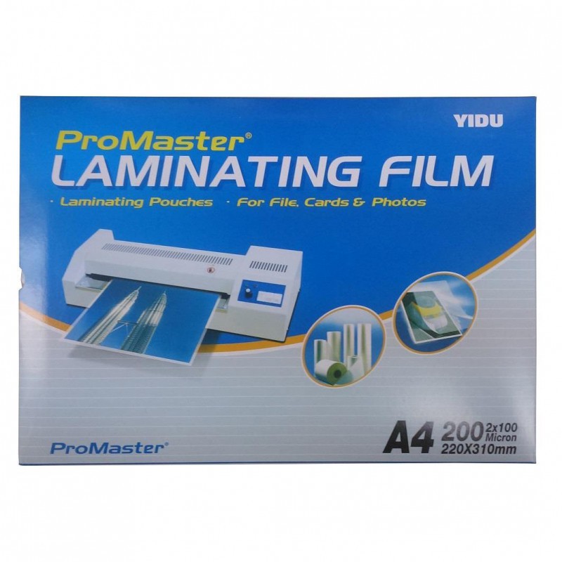 Pro Master Laminating Film A4/ PROMASTER Shopee Malaysia