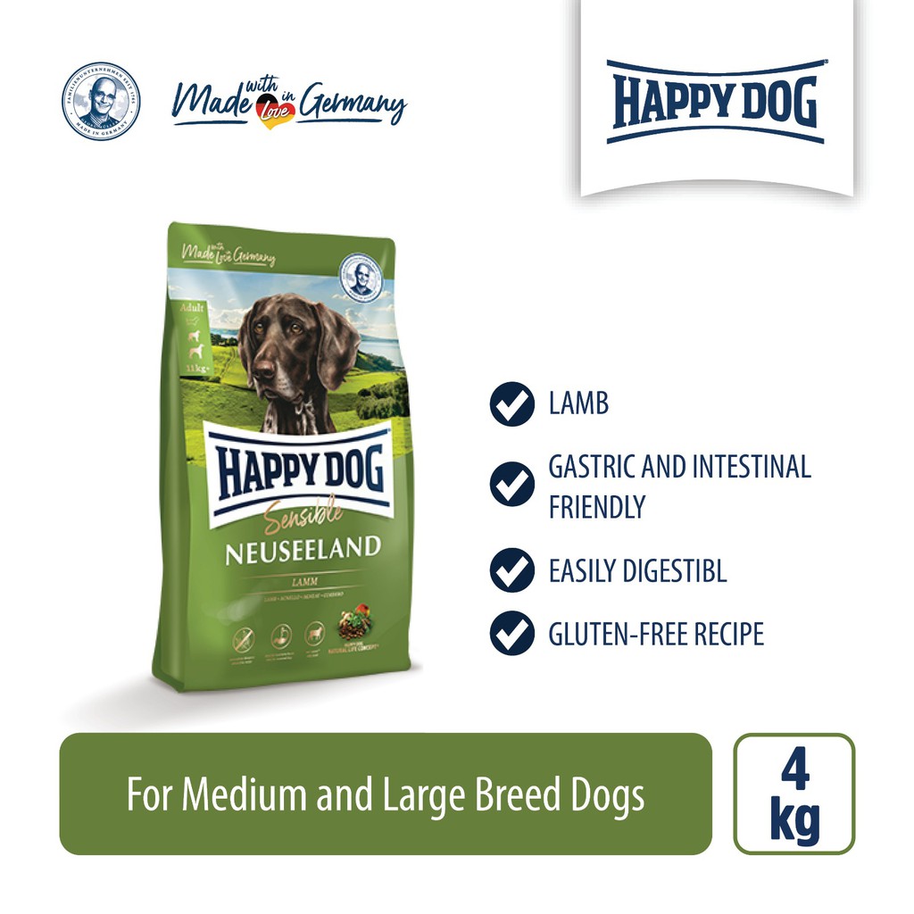 happy dog supreme sensible neuseeland 12 5 kg