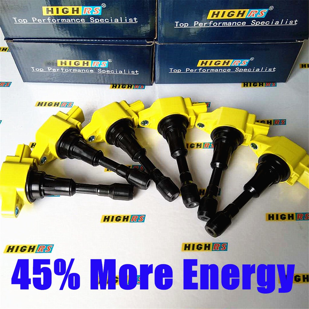 Performance Ignition Coil pack coils plug fit Nissan GTR R35 GTR