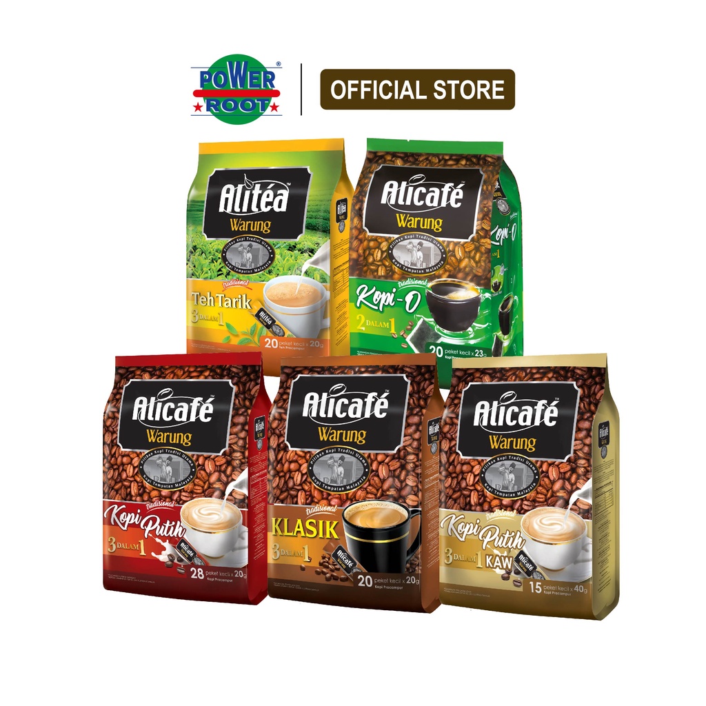 Alicafe & Alitea Warung Series | Classic | Teh Tarik | Kopi O | Kopi ...