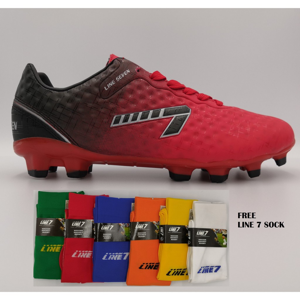 line seven football boots