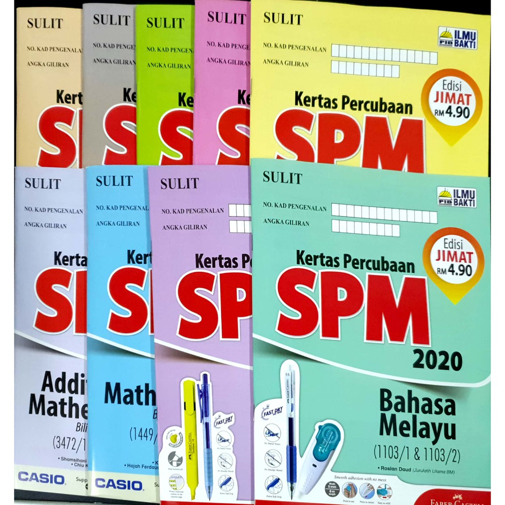 KERTAS PERCUBAAN SPM 2020  Shopee Malaysia