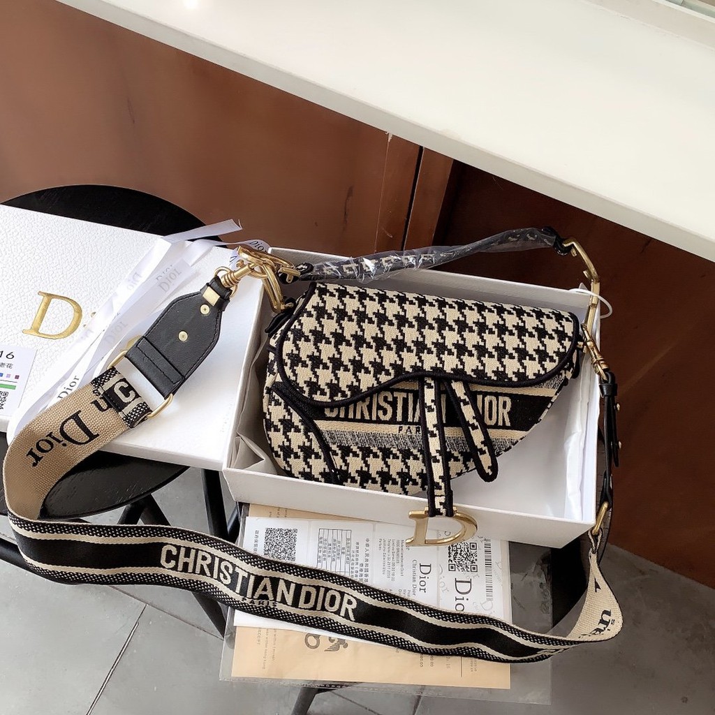 dior saddle sling bag