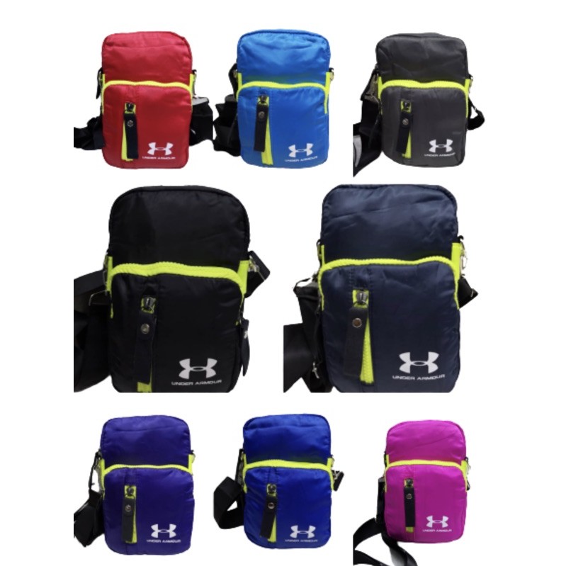Ready Stock Ua 6019 Sling Bag Beg Lelaki Sandang Canvas Sling Bag Shoulder Bag Cross Body Bag Messenger Bag