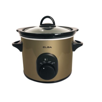 ELBA SLOW COOKER ESC-K1568(CP)/ELBA ESC-K1569(WH)1.5Litres**FREE BUBBLE WRAPPING**