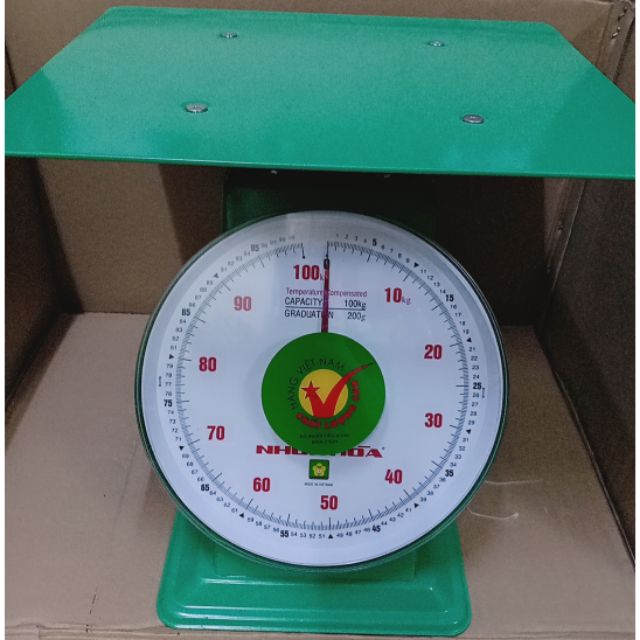 ORIGINAL !!! 100kg  NHON HOA Mechanical scale / 100kg NHON HOA Penimbang Spring