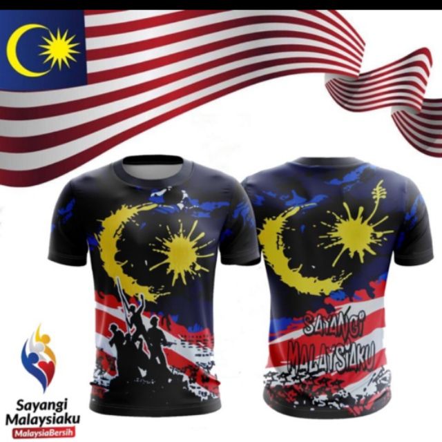 Jersi Malaysia Sayangi Malaysiaku Shopee Malaysia