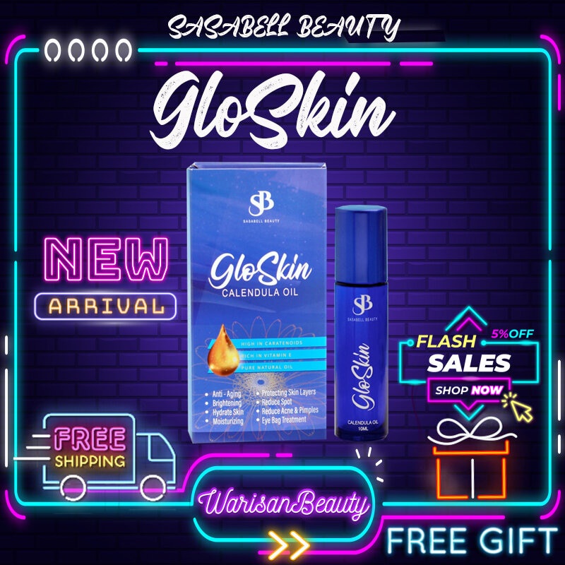 GloSkin By Sasabell Beauty Original HQ Ready Stock Toner Serum Essence