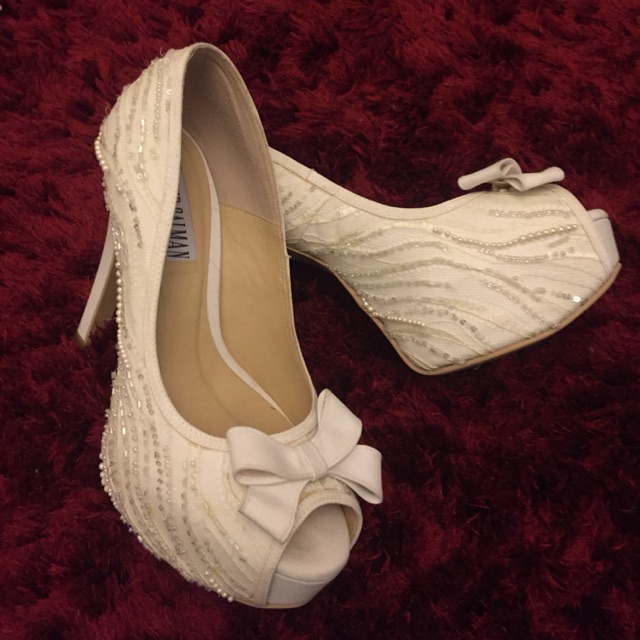 off white wedding shoes