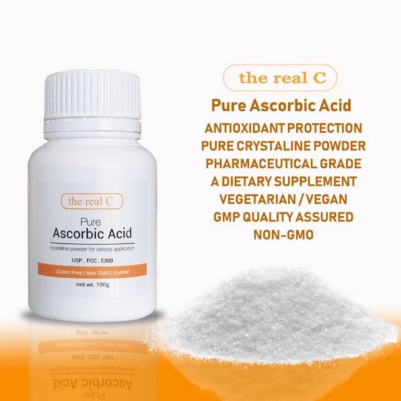 💥 Ascorbic Acid The Real C 🔥 Pure Vitamin C 100 Non Gmo Food Grade 💥