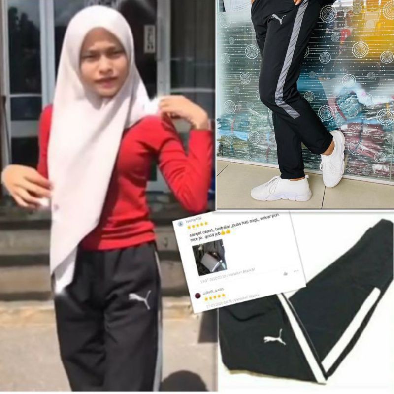 الة النفخ يوم السبت فائض perempuan pakai seluar track 