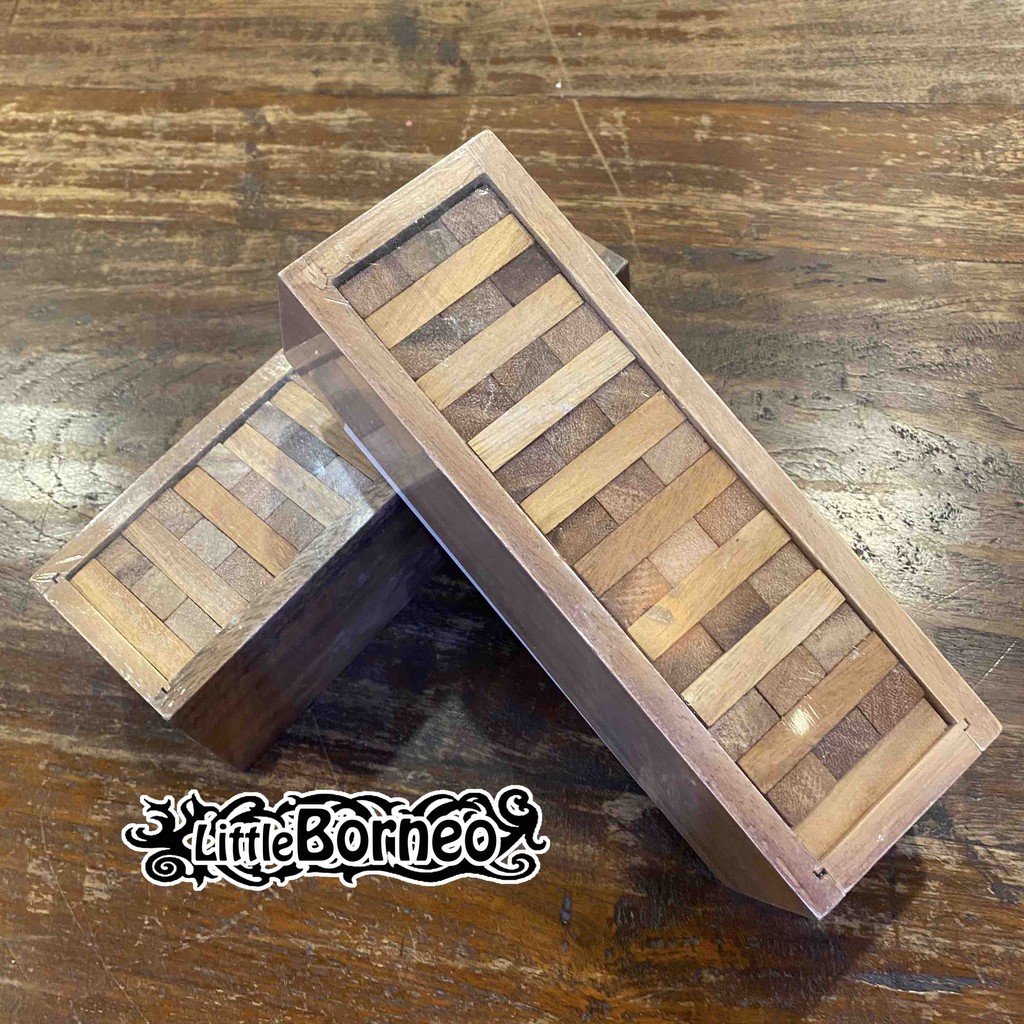54pcs Jenga Block - Building Block - Wooden - Solid Wood - Board Game - 3  sizes - S, M, L | Shopee Malaysia