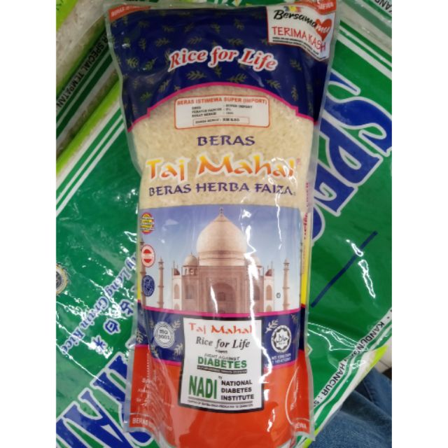 Beras Taj Mahal Faiza Herba Ponni 1kg Shopee Malaysia