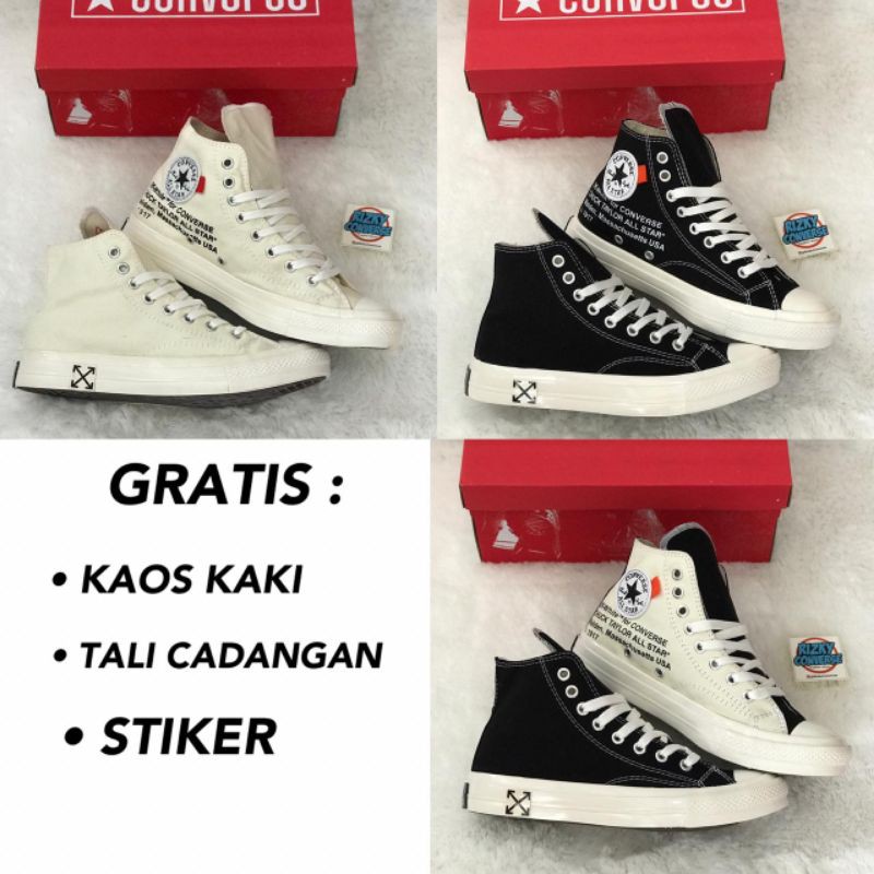 converse 1970s x off white