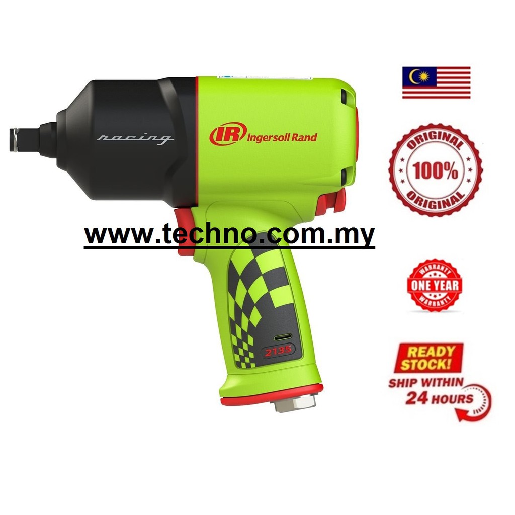 INGERSOLLRAND 2135QXPRG IMPACT WRENCH 1/2" Racing Edition, Quiet