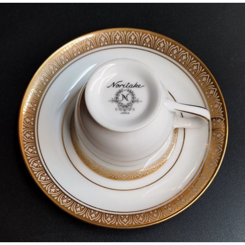 Noritake - 1970s Tiara 2108 Demitasse Cup & Saucer (2nd Quality ...