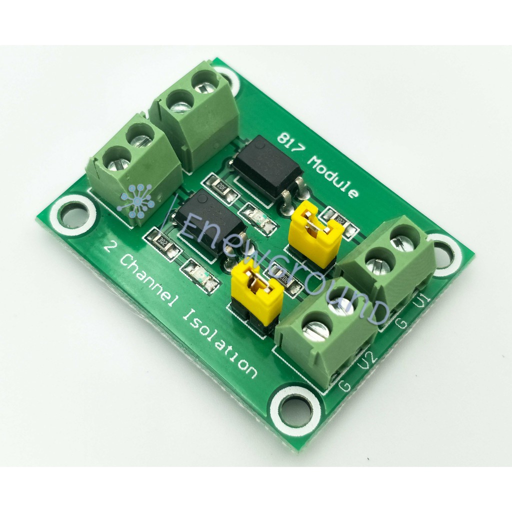 Optocoupler module (2 channels, voltage control isolation) | Shopee ...