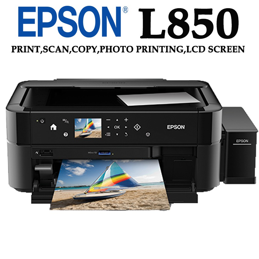  Epson  L850 Color  Inkjet 3 in 1 Ink Tank System Photo 