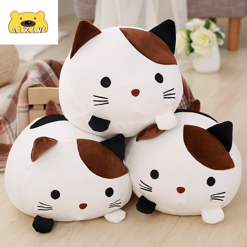 cat plush toy soft cat toy kawaii plush cartoon cat stuffed animals sweet  pillow gift anime plush cute home decor anime plushie