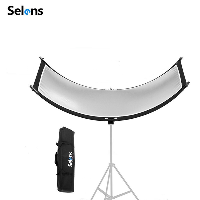Selens Ushaped Curved Reflector With Four Color Reflective Cloth For
