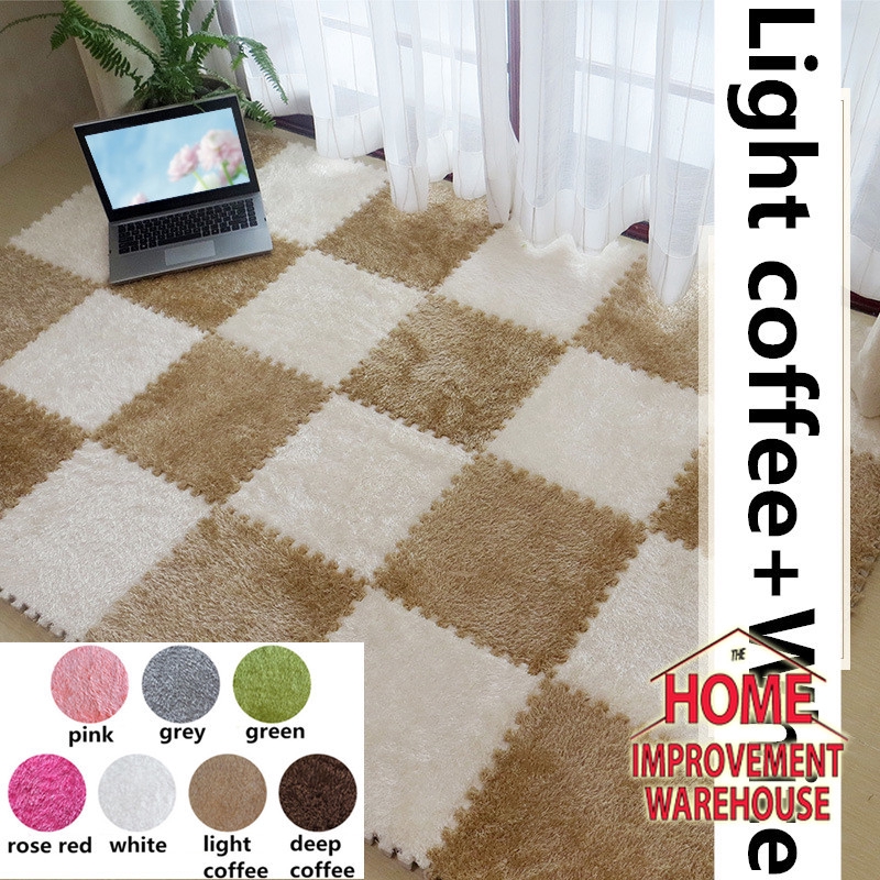 300 300mm Environmentally Friendly Thicken Bedroom Mat Kids Carpet