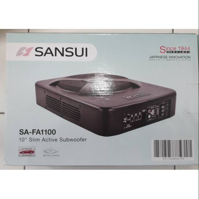 subwoofer sansui 12