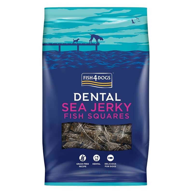 Fish 4 Dogs Sea Jerky Squares (575g)