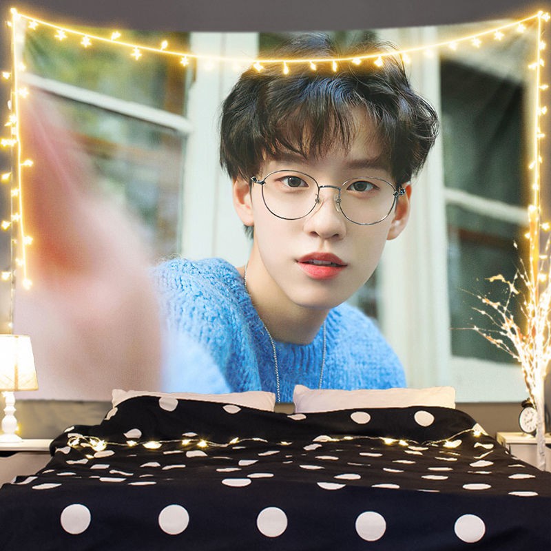 余景天tony定制背景布青春有你3海报墙布装饰ins布置宿舍床头挂布 Shopee Malaysia