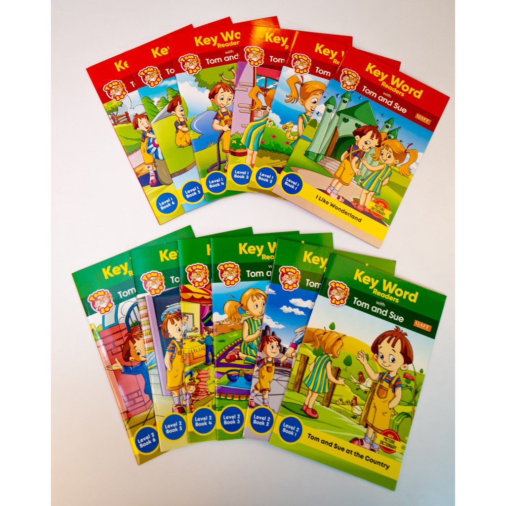 ready-stock-keywords-reader-tom-and-sue-12-books-set-for-children