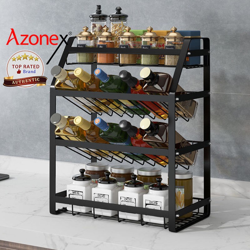 [Authentic] Kitchen Organizer Rak Serbaguna Kitchen Storage Rack Rak