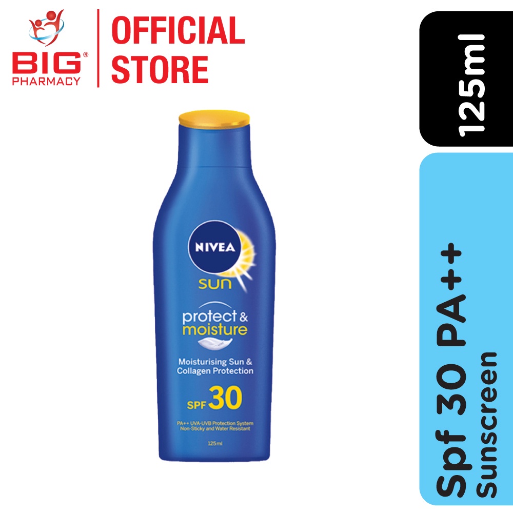 Nivea Sun Moisturising Immediate Spf 30 Pa++ 125ml Shopee Malaysia