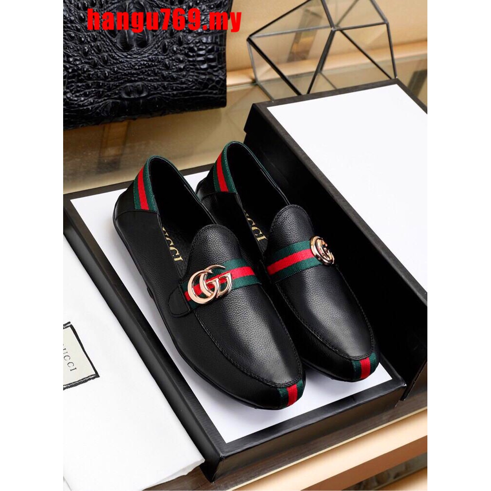 leather shoes gucci