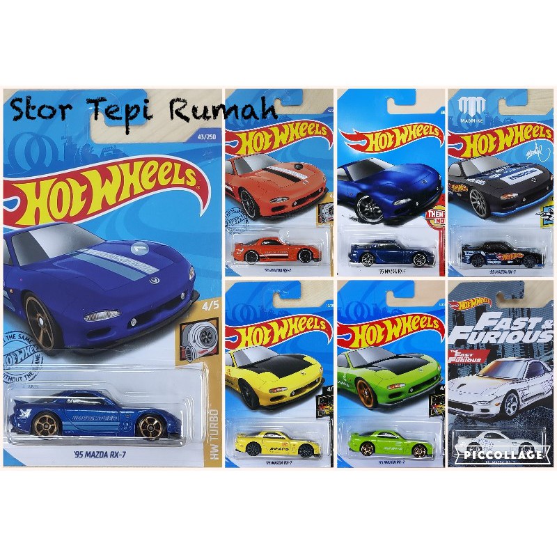 mad mike rx7 hot wheels