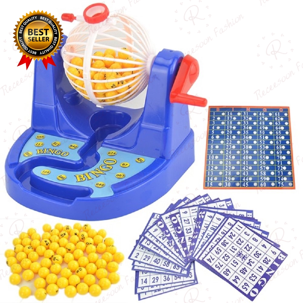 Bingo Lotto Classic Traditional Family Board Game Kids Children Party Bingo Toys