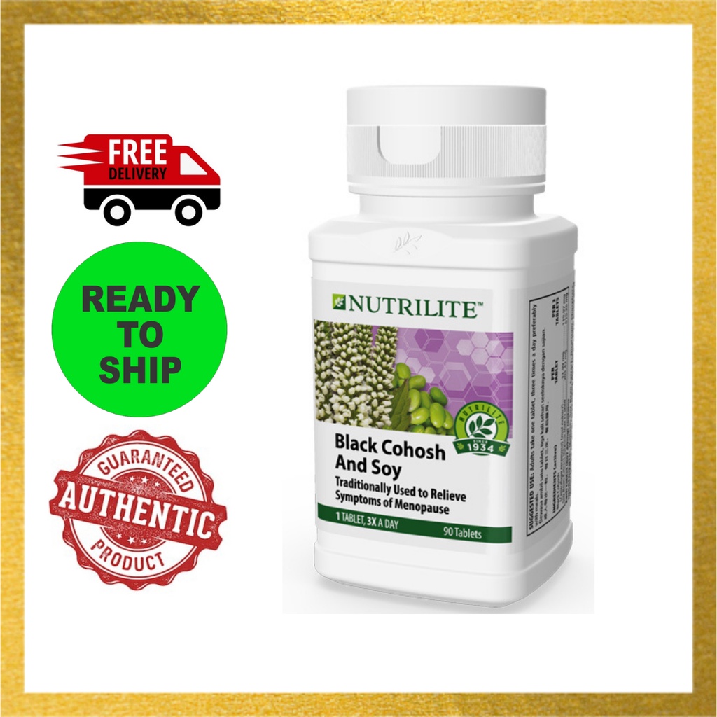 Amway Nutrilite Black Cohosh And Soy 90 Tab Shopee Malaysia