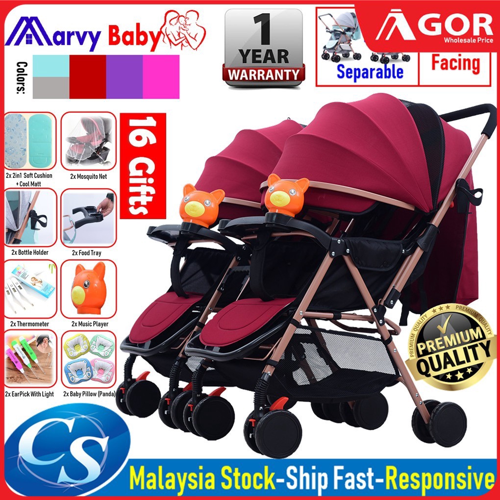 stroller kembar