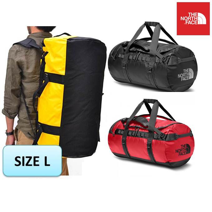 north face duffel carry on size