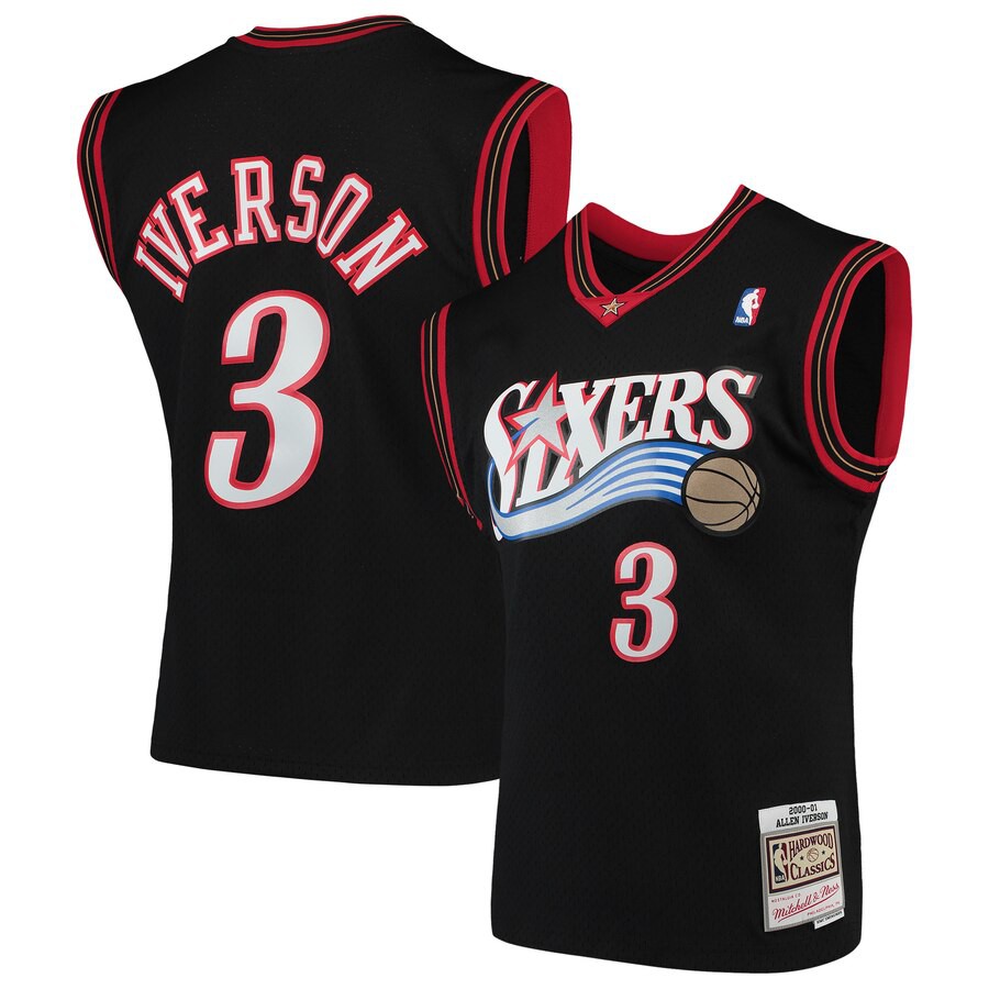 allen iverson basketball jersey