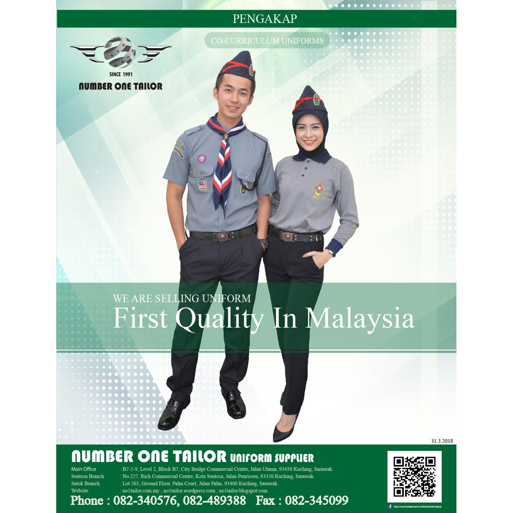  Pengakap  Uniform  Shopee Malaysia