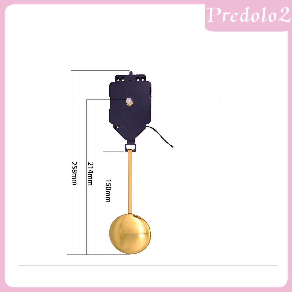 Quality Versatile Wall Pendulum Clock Chime Westminster Melody Mechanism Movement DIY Set Durable - Image 5