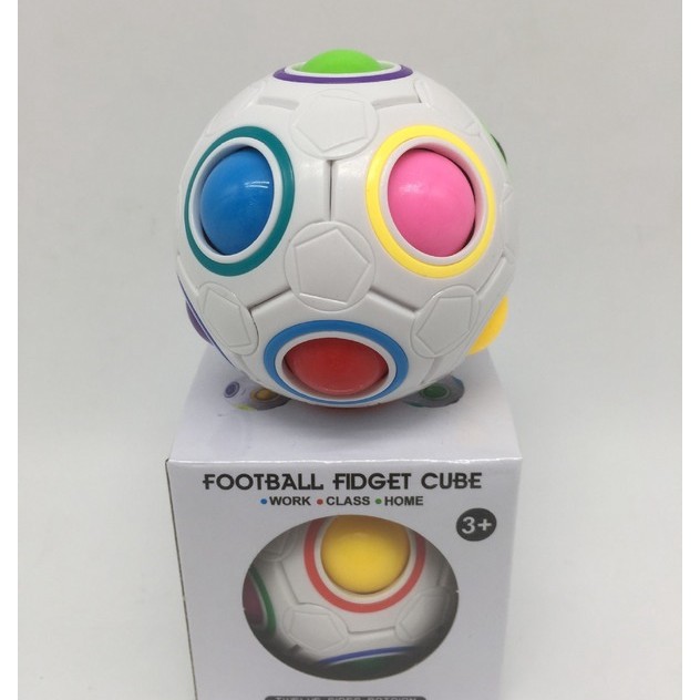 football fidget cube