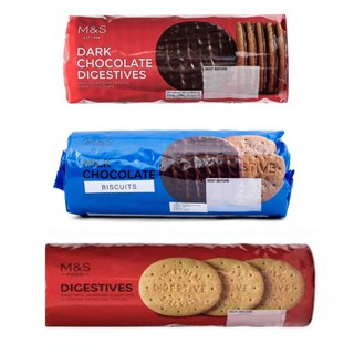 Marks & Spencer Original / Milk / Dark Chocolate Digestive Biscuit ( M ...
