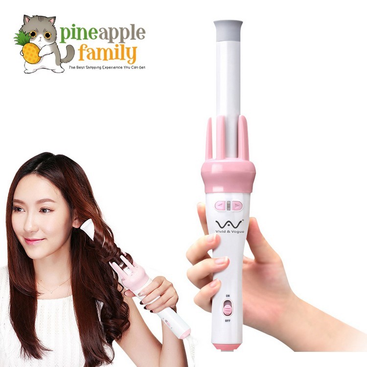 Vivid And Vogue Auto Rotating Hair Curler Shopee Malaysia