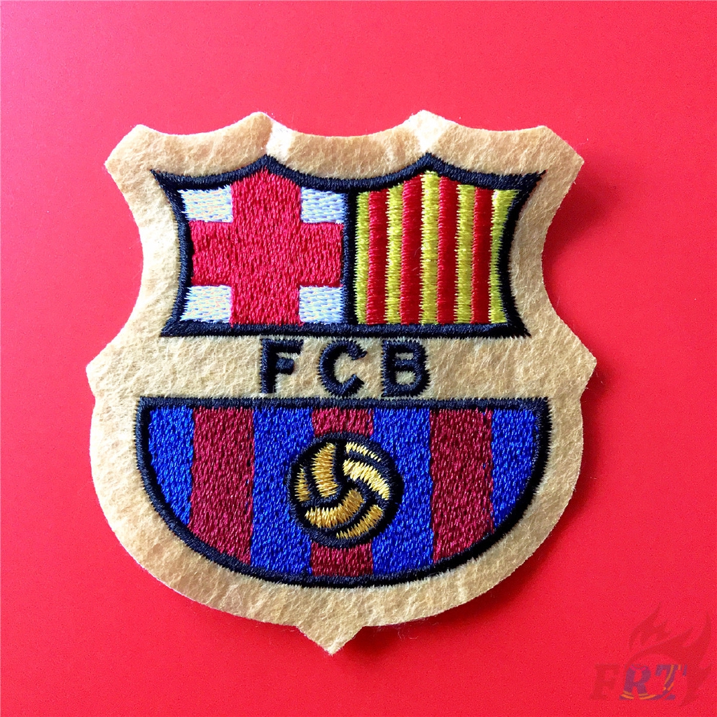 ☸ Outdoor Sports：Football Clubs - FCB Fútbol Club Barcelona Patch ☸ 1Pc Diy  Sew on Badges Patches | Shopee Malaysia