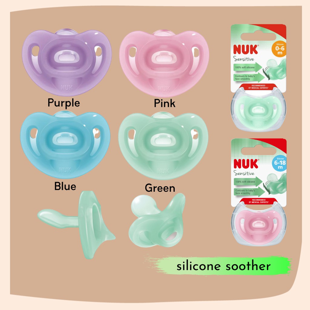 nuk sensitive orthodontic pacifier