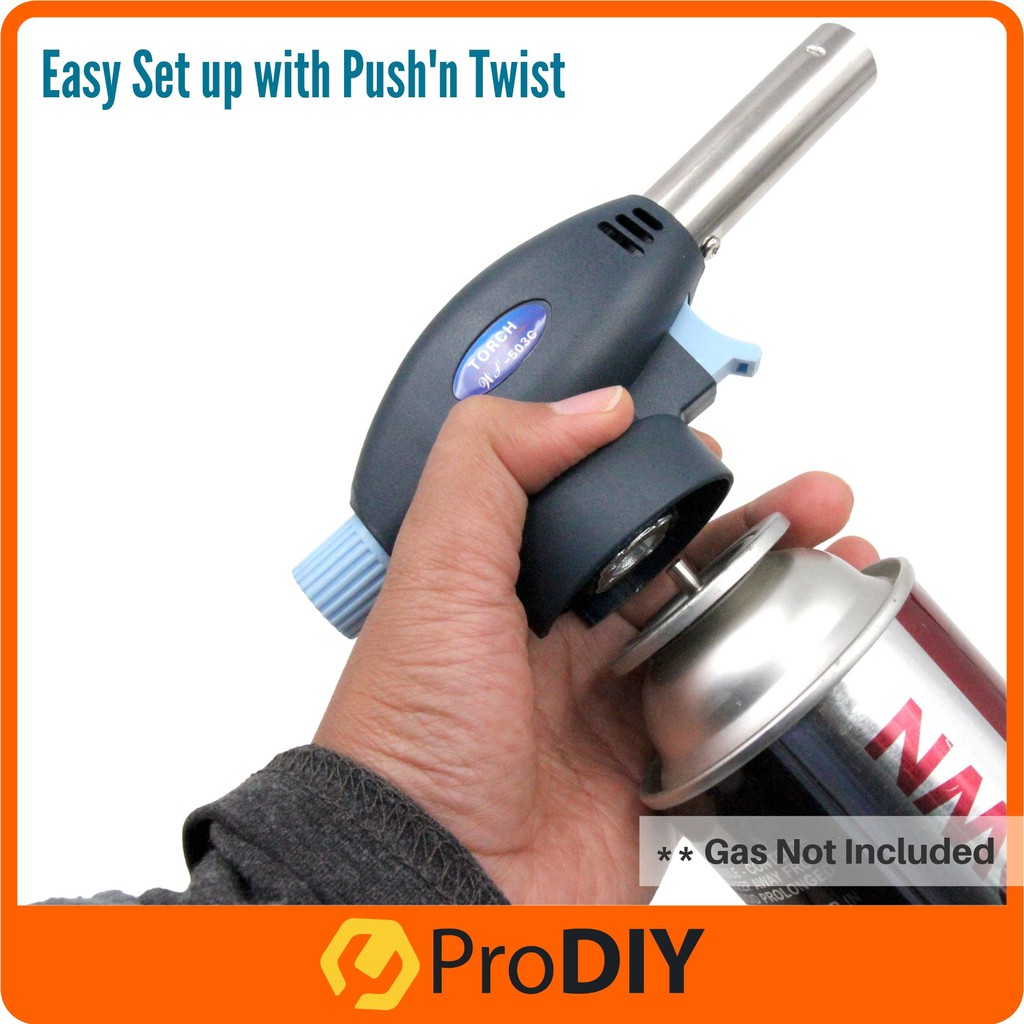 Multipurpose Gas Torch Butane Burner High Temperature Flame Gun Baking