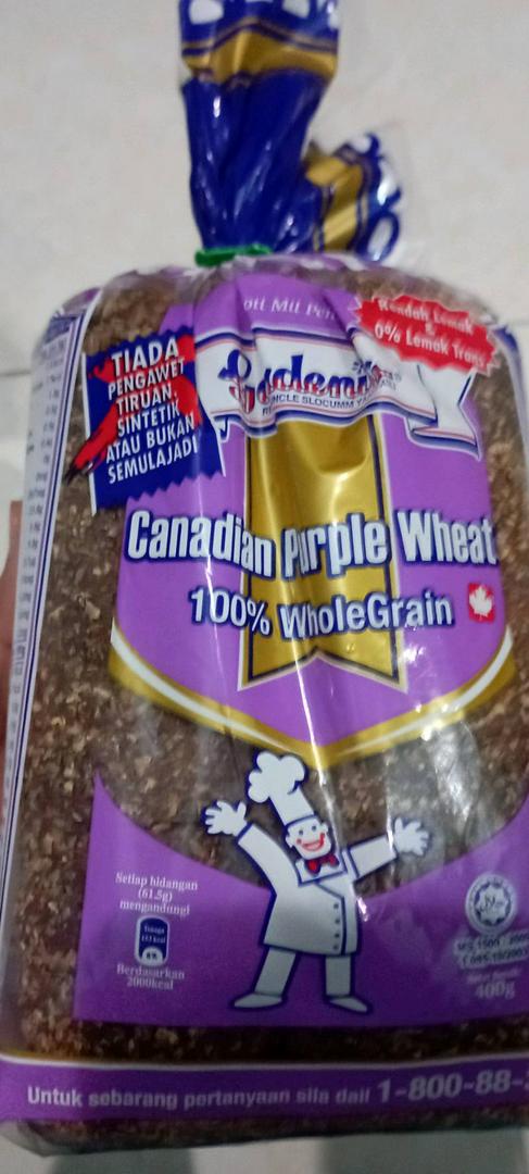 Canadian purple wheat