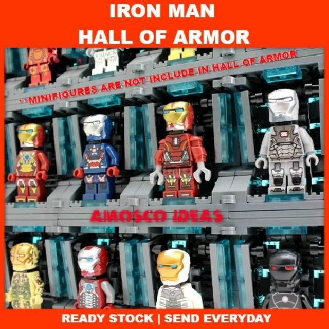 iron man hall of fame lego