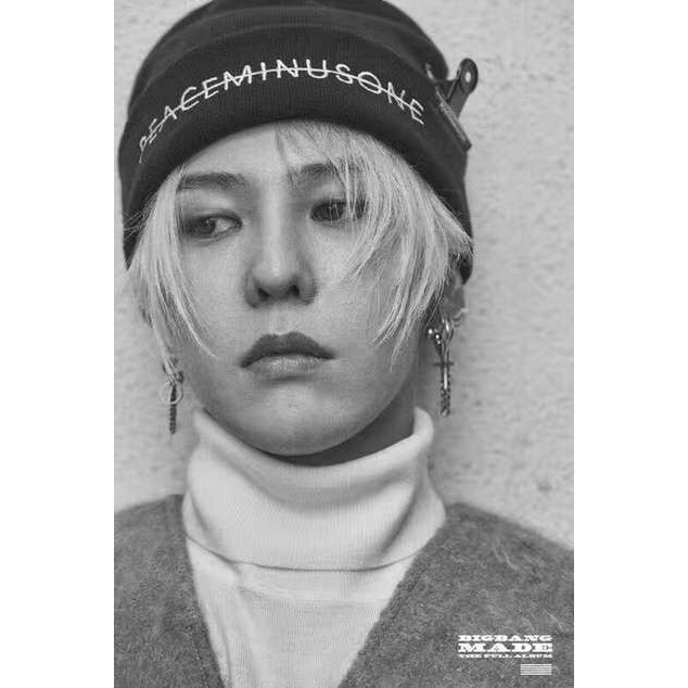 Bigbang Gd Gdragon Fxxk It Mv Peaceminusone Beanie With Clip Shopee Malaysia